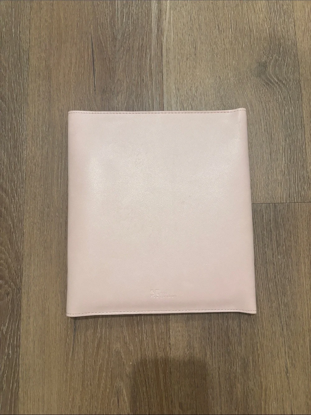 Erin Condren Large Blush Vegan Leather Folio Planner